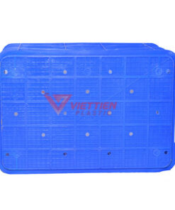 thùng nhựa rỗng hs004 mặt đáy