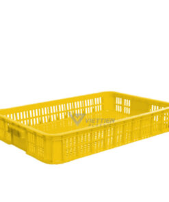 Thùng nhựa rỗng HS010 vàng