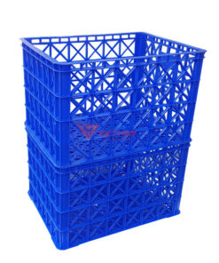 thùng nhựa rỗng hs022 có 8 bánh xe xếp chồng