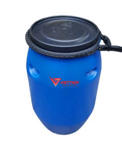 thùng phuy nhựa 120 lít mặt trên