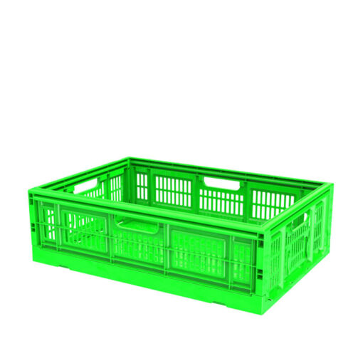 thùng nhựa gập 1t9 màu xanh lá