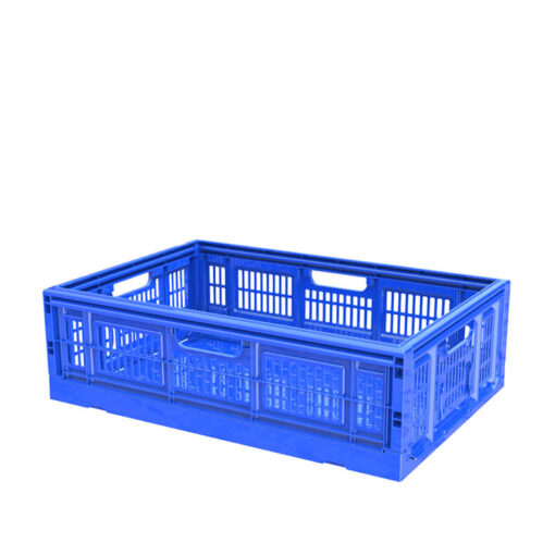 thùng nhựa gập 1t9 màu xanh dương