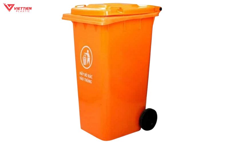 quy định màu sắc thùng rác màu cam