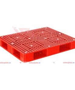 pallet nhua pl1290lk - đỏ