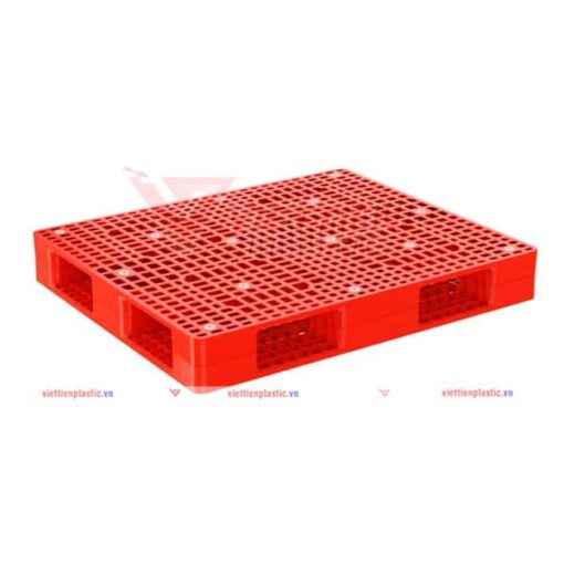 pallet nhua pl1290lk - đỏ