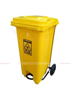 thùng rác y tế 120 lít đạp chân