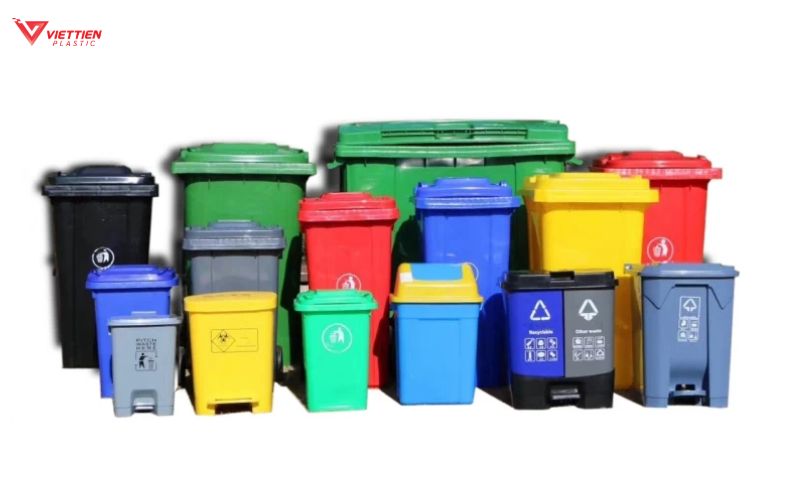 kích thước thùng rác tiêu chuẩn