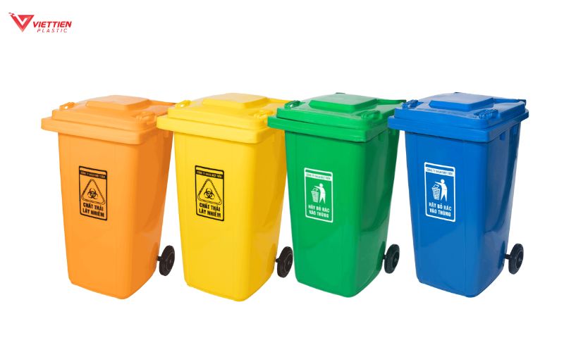 Tiêu chí lựa chọn kích thước thùng rác 
