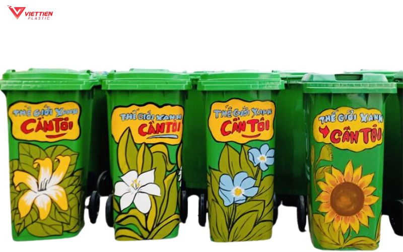 Ý nghĩa của việc trang trí thùng rác tái chế