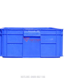 Thùng nhựa đặc hs003 tay cầm