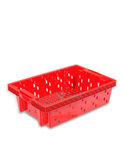 Thùng nhựa rỗng HS002 đỏ