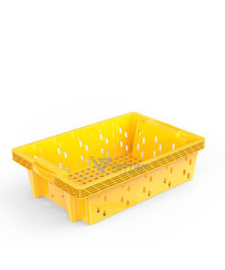 Thùng nhựa rỗng HS002 vàng