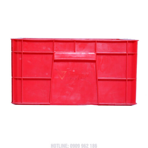 sóng nhựa bít 2t2 đỏ dọc