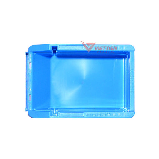 khay nhựa a5 xanh dương mặt trong