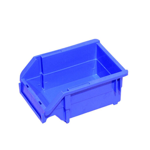 khay nhựa a5 xanh dương mặt trước