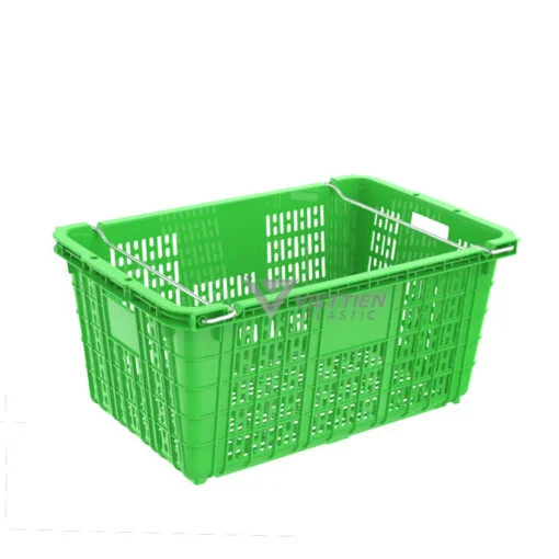 Thùng nhựa rỗng HS011 màu xanh lá