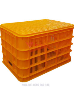 thùng nhựa rỗng hs012 lật úp