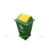 Thùng rác nắp lật 60 lít composite