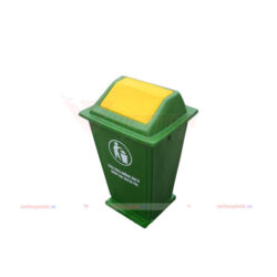 Thùng rác nắp lật 60 lít composite