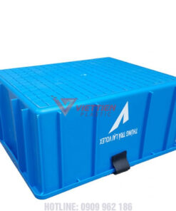 Các đường gân hình vuông nhỏ dưới đáy thùng làm tăng độ dày của đáy