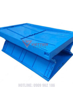 Thùng nhựa gập G1 xếp chéo tại Nhựa Việt Tiến