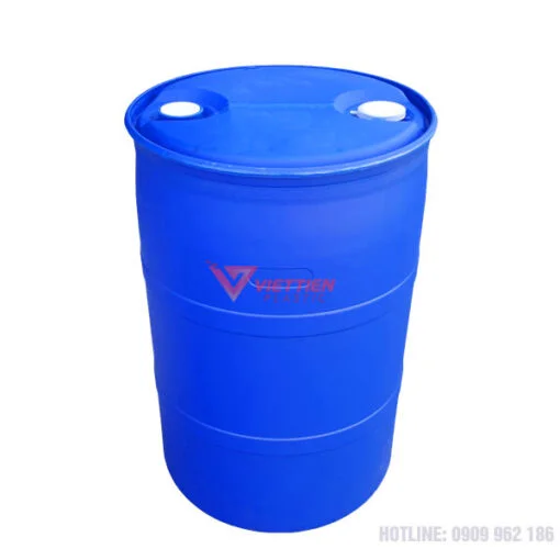 thùng phuy nhựa 220 lít đựng hóa chất