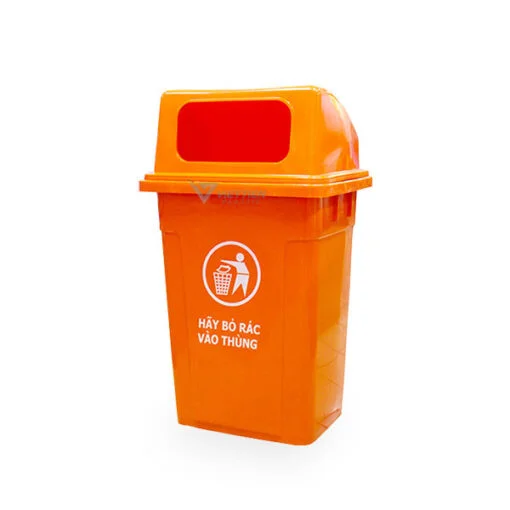 Thùng rác 90 lít nắp hở