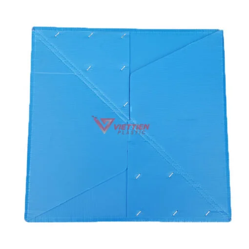 thùng nhựa danpla nắp gập gắn card-3
