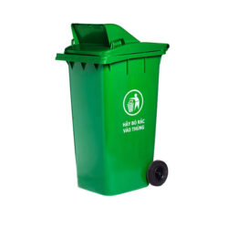 Thùng rác 240 lít nắp hở