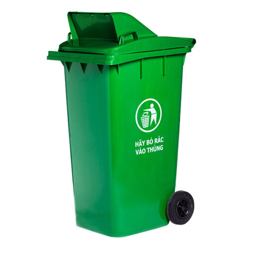 Thùng rác nắp hở 240 lít