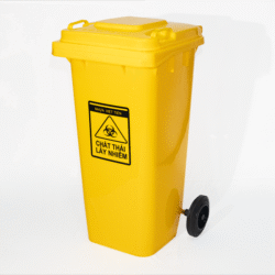 Thùng rác nhựa 120 lít