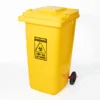 thùng rác y tế 240l màu vàng