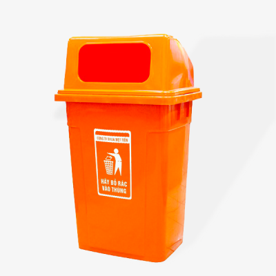 thùng rác y tế 95 lít nắp hở
