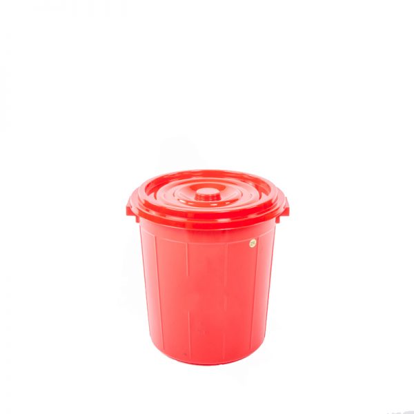 thùng tròn 25 lít đỏ