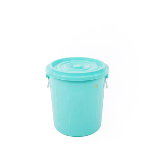 thùng tròn 35l xanh lá