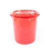 thùng tròn 90l đỏ