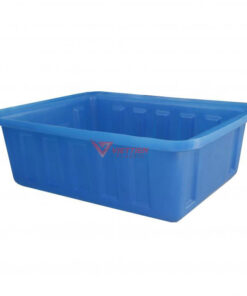 thùng nhựa 100 lít hình chữ nhật