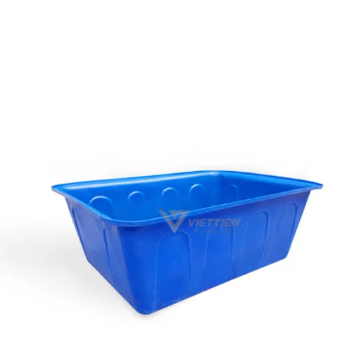 thùng nhựa chữ nhật 200 lít