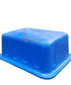 Thùng nhựa chữ nhật 50 lít mặt đáy