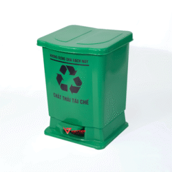 thùng rác 20 lít đạp chân sử dụng trong văn phòng