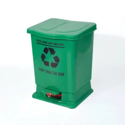 thùng rác 20 lít đạp chân sử dụng trong văn phòng