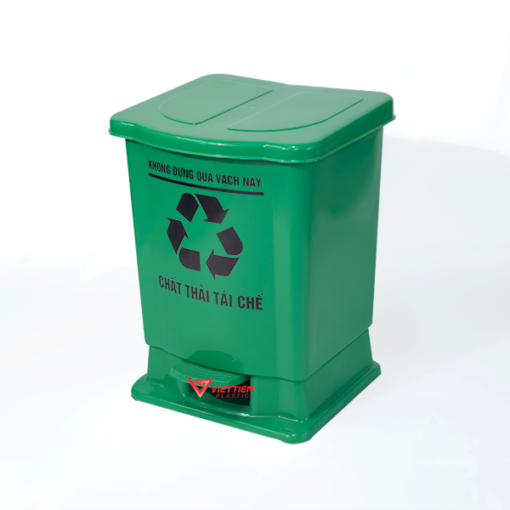 thùng rác 20 lít đạp chân sử dụng trong văn phòng