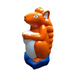 thùng rác hình con sóc