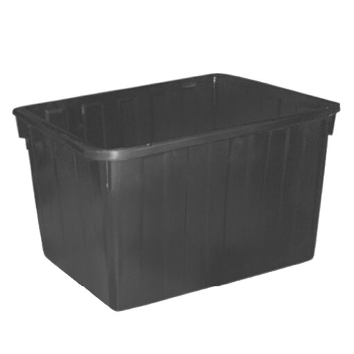 Thùng nhựa chữ nhật 160 lít màu đen
