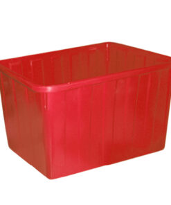 Thùng nhựa chữ nhật 160 lít màu đỏ