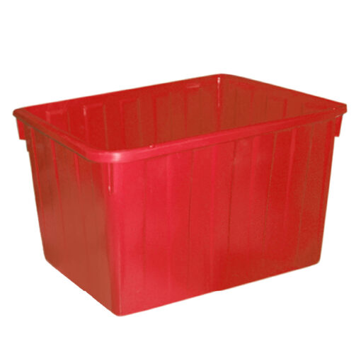 Thùng nhựa chữ nhật 160 lít màu đỏ