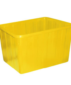 Thùng nhựa chữ nhật 160 lít màu vàng