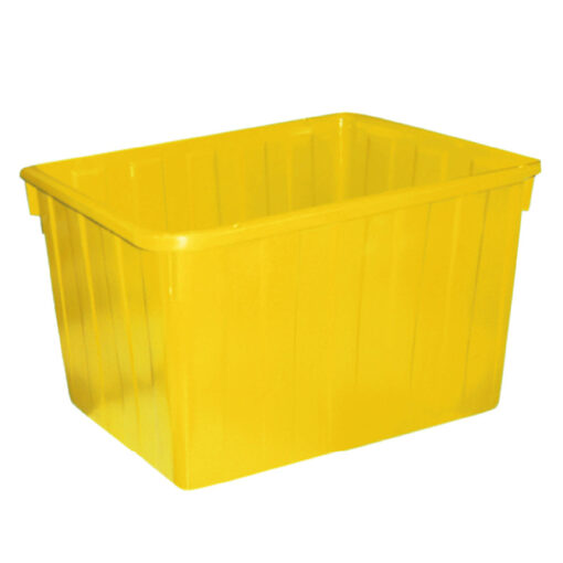 Thùng nhựa chữ nhật 160 lít màu vàng