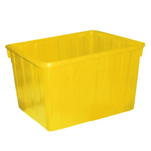 Thùng nhựa chữ nhật 160 lít màu vàng