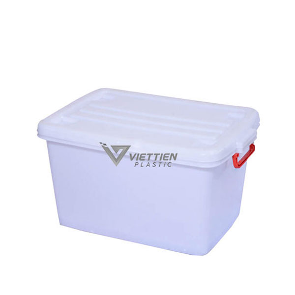 Thùng nhựa có nắp 220 lít